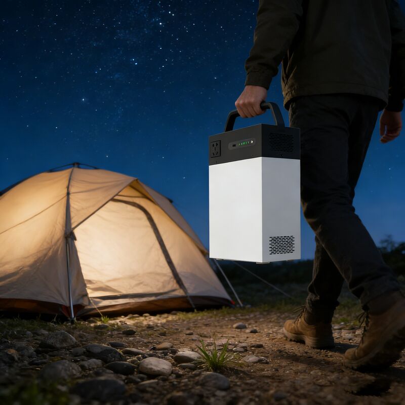 Système d'énergie solaire compact de 500W 1004,8Wh ESS portable avec charge rapide MPPT, batterie non inflammable et compatibilité universelle des appareils