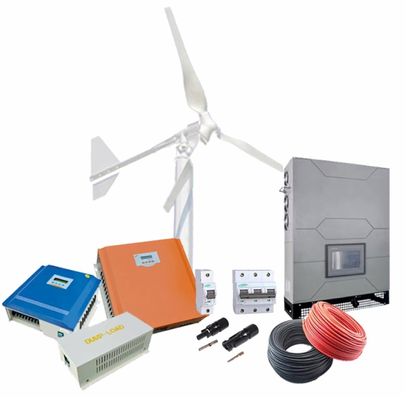 Panneaux photovoltaïques 380VAC Système d'énergie éolienne 3 phases AC aimant permanent