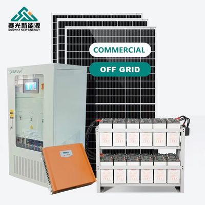 Accueil Commercial Système de générateur solaire hors réseau 12kw Système solaire hors réseau