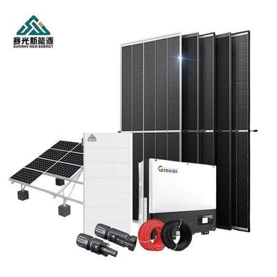 Système d'énergie solaire hybride personnalisé de 10 kW 15kw 20kw Pour le marché B2B