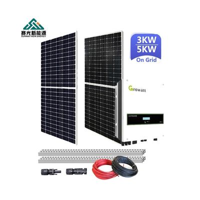 Système d'alimentation électrique sur réseau 40kw 127V Contrôleur de charge solaire sur réseau pour montage au sol