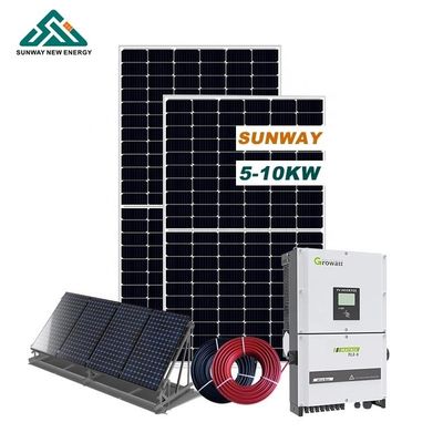 Système solaire de 10 kW à 20 kW avec 24 heures de travail