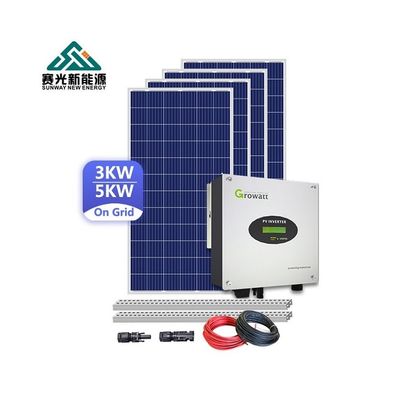 3kw 5kw 10kw Système solaire sur réseau 20kw 30kw 40kw Maison complète
