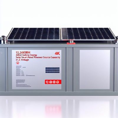 10.24kWh-30kwh Batterie solaire de stockage d'énergie pour panneau solaire