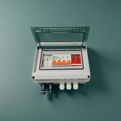 Boîte de combinateur photovoltaïque à deux cordes