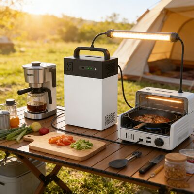 Système d'énergie solaire d'urgence à domicile 500W 1004.8Wh Unité portable avec charge rapide MPPT et protection électronique sensible